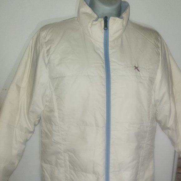ZeroXposur White zipper front lined jacket in size X-small - Picture 11 of 15